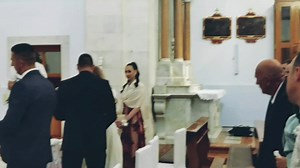 "Milost koja sve vodi nas daje snagu i mir. Oživjela je život moj, bijah slijep, a sad vidim!" ❤️ Sretno mladenci! 👰‍💍🤵‍ #VjenčanjeIzBajke #Milost #AmazingGrace | Marko Škugor