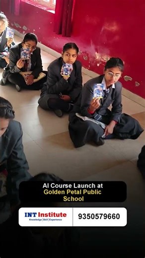 Free AI Course Launched at Golden Petal Public school| INT Computer Institute