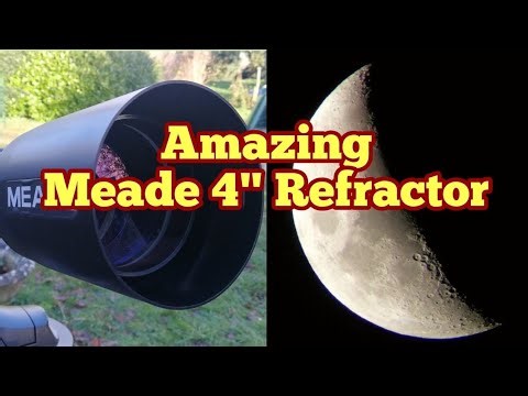 Meade Refractor Telescope DS-2102AT-TC(Infinity 102AZ, Star Navigator 102)/ Unboxing, Review, Use
