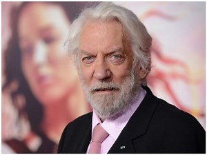 The Hunger Games pays tribute to Donald Sutherland: 'The kindest man in the world' | The Express Tribune