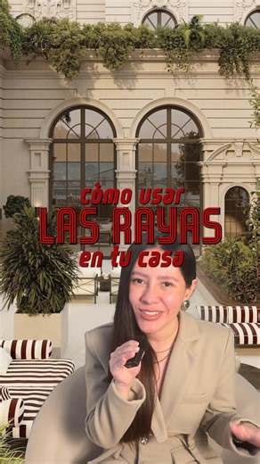 Como usar las rayas en tu casa y que no parezca carpa de circo #interiordesign #home #architecture