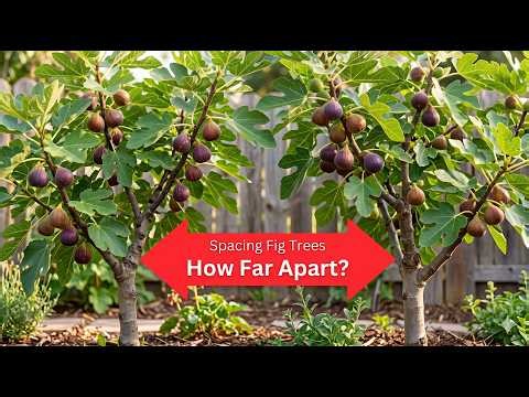 Spacing Fig Trees: From Other Plants, Foundations & Sidewalks