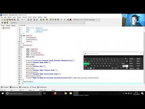 How to make biodata using Dev-C ++