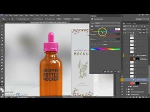 Dropper Bottle Mock-up Tutorial
