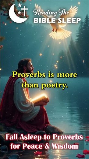 Fall Asleep to Proverbs for Peace & Wisdom | Holy Bible Audio for Deep Sleep