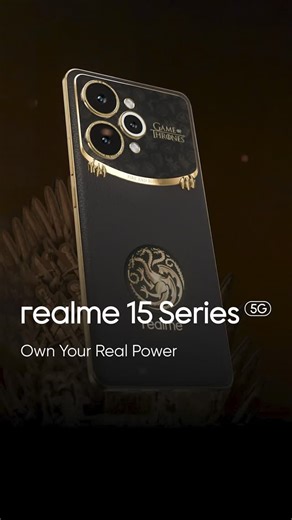 4.1K reactions · 143 shares | Through storms and flames, through courage and might, your own path is forged. The realme 15 Pro Game of Thrones Limited Edition — Own Your Real Power. #OwnYourRealPower #GameofThronesPhone #realme15Pro | realme | Facebook