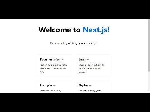 Create Nextjs app on Vs code || Setup Nodejs and yarn