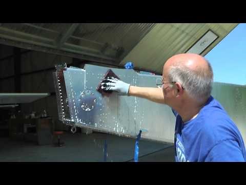 Preparing Aluminum for Aircraft Painting