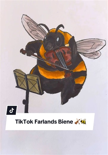 TikTok Farlands Biene: ASMR Zeichnen und Kunst entdecken