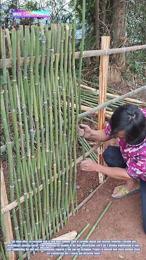 Crafting a Bamboo Fence: A Step-by-Step Guide