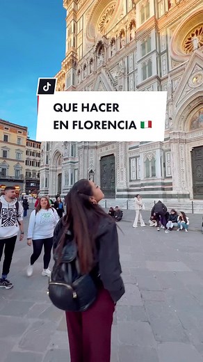 Cosas que te recomiendo hacer en Florencia Italia! #viaje #florencia #tipsdeviaje #aprendeentiktok