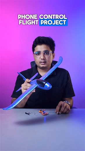 Wing-Z: Phone-Controlled Motors for a Future Foam Airplane Project