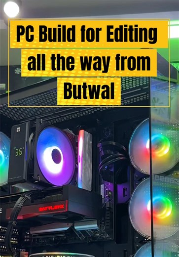 Pc Build for Neha Malla 1. Processor:Ryzen 7 7600x 2. Motherboard : Colorful B850m Battle Ax 3. Ram: 16gb (6000mhz) Vcolor 4. Graphics card: Colorful RTX 5060 8gb 5. Ssd: 1tb WD Green 6. Powersupply : Acegeek 750w Gold FM 7. Cooler: Thermalright Assassin X 120 8. Case: Ant Esport Crystal Case . . . . Contact us on 9818695005/06 We are located at putalisadak, Opposite to starmall . . . . . . . . #fypシ #explore #gaming #nepal