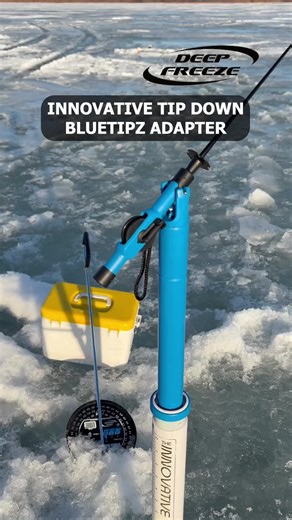 Innovative Tip Down Adapter for Ice Fishing