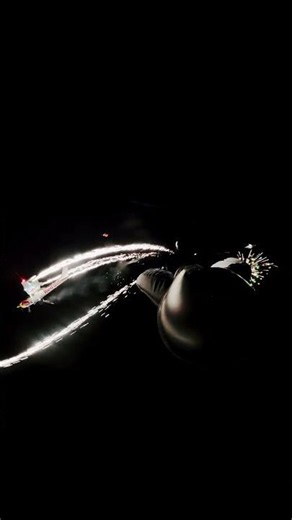 Nighttime Firework Skydive 🎬 Katie Hansen #GoPro