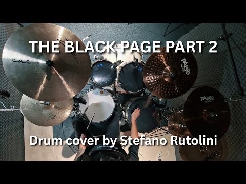 Frank Zappa - "The Black Page part 2" - Drum cover by Stefano Rutolini