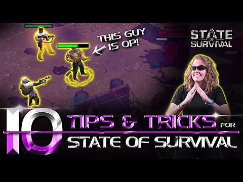 10 Tips and Tricks for State of Survival. English Beginners Guide