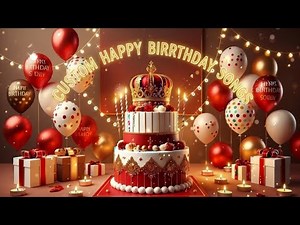 1 Hour Happy Birthday Song 🎶 | Happy Birthday Music Loop for Party & Celebration