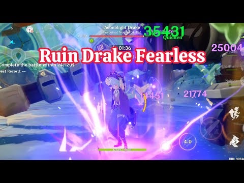 C6 Razor & C0 Alhaitham vs Ruin Drake Fearless