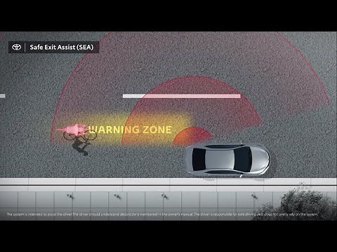 Safe Exit Assist | Toyota