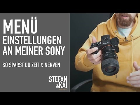 Meine Menü Einstellung bei Sony. Einfacher & Schneller alles finden.