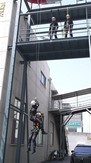 Extreme Weather Rescue Simulation 🚁 | JIAOLONG Rope Saves Critical Moments