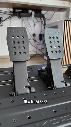 Experience consistent pedal feel and responsive input with the precision-engineered MOZA SRP2 Pedals