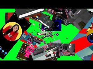 Black hole Faster turns into blank add round 44 (v3) (green screen version) (free To use)