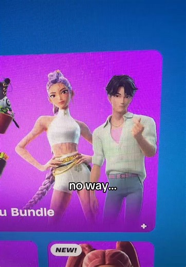 KPop Demon Hunters Fortnite Item Shop 👀 #fortnite #kpopdemonhunters #fyp #plutov2 #kpop