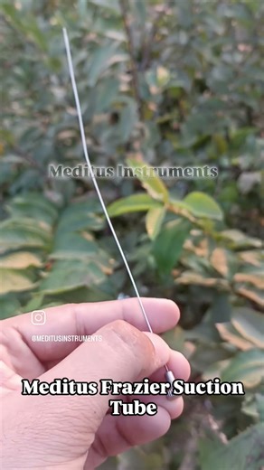 Meditus Instruments Frazier Suction Tube