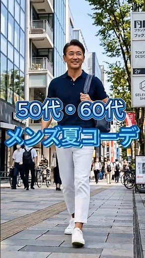 50代・60代メンズ夏コーデ 👔 品格漂う大人の着こなし4選