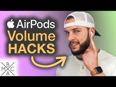 3 QUICK & EASY Ways To Control AirPods VOLUME!