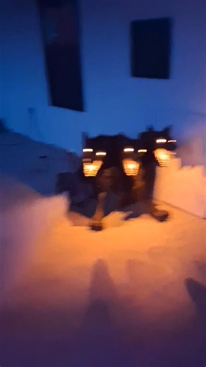 The wind and storm isn't stopping us!! Come on down to the haunted house and see us!! | Amanda Johnson