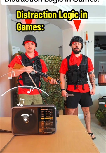 Distraction Logic in Games… #gamingmemes #videogames | video games