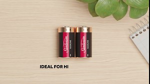 Sunbeam 16726 12 Pack C High-Performance Alkaline Batteries, Easy to Open Value Pack