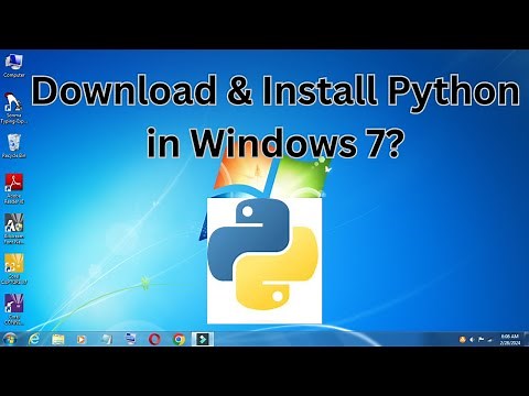How to Download & Install Python IDLE in Windows 7? Computer/Laptop