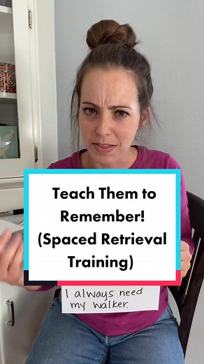 Effective Spaced Retrieval Training for Caregivers of Patients with Dementia