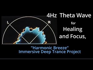 4Hz Theta Wave for Healing and Focus - Meditation, Relaxation, and Healing Music 1hour