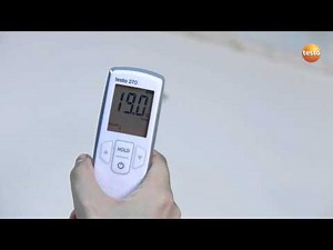 Cooking Oil Tester - Testo 270 - Configuration