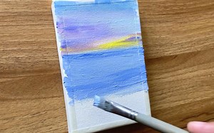 9.1K views · 103 reactions | Snowman acrylic painting ☃️ Canvas size-(4✖️6)inch. Thankyou ❤️ | Vinee Painting | Facebook