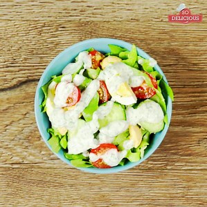 Cook the rainbow, taste the rainbow. The Rainbow Salad, of course... ;) | SoDelicious