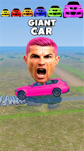 Cars vs Oil Container ? #shorts