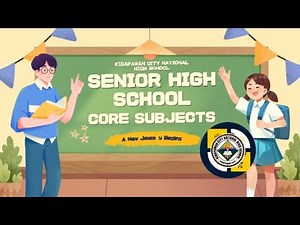 Senior High School Core Subject Overview per Semester: Grade 11 and 12