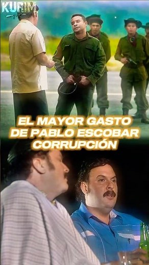 The MOST DANGEROUS EXPENSE of PABLO ESCOBAR 😳🔥 #history #curiosities #narcos