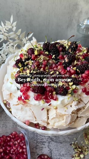 Beyrouth Mon Amour: Discover Yasmine's Pavlova Recipe