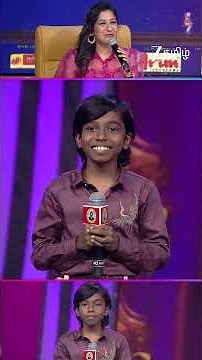 உன்ன நீ ஒவ்வொரு முறையும் நிரூபிக்கிற🤗 | Saregamapa Li'l Champs Season 5 | Shorts | Zee Tamil.