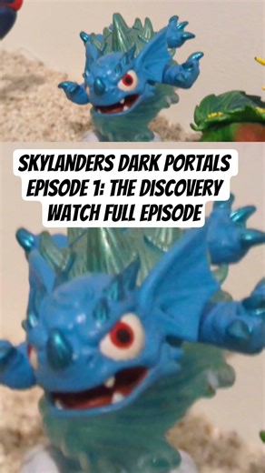 Skylanders Dark Portals Episode 1 clip #skylanders #stopmotion