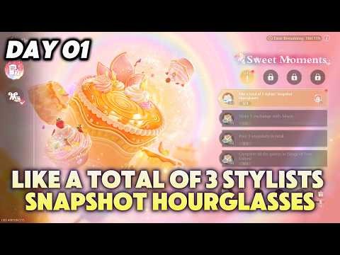 Like a Total of 3 Stylists Snapshot Hourglasses | Infinity Nikki