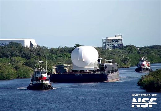 Starship Barge identified ahead of Starbase to KSC transports - NASASpaceFlight.com
