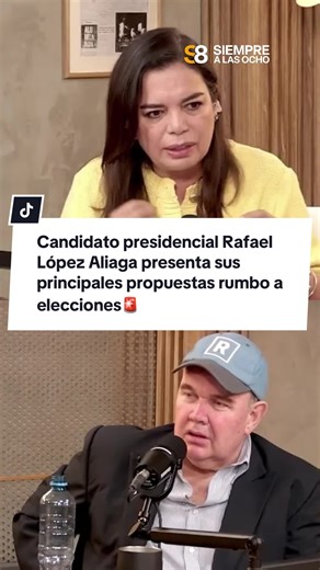 El candidato presidencial Rafael López Aliaga, líder de Renovación Popular, presenta sus principales propuestas rumbo a las elecciones. #rafaellopezaliaga #renovacionpopular #elecciones2026 #noticiasPeru #siemprealas8